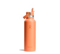 Hydro Flask Standard Mouth Flex Straw Cap 621ml Botella térmica Talla única Naranja