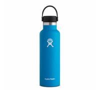 Hydro Flask - Standard Mouth - Botella de Agua 621 ml (21 oz) - Acero Inoxidable con Aislamiento al Vacío y Tapa a Prueba de Fugas y Revestimiento en Polvo - Standard Mouth - Pacific