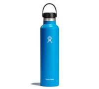 Hydro Flask - Standard Mouth - Botella de Agua 709 ml (24 oz) - Acero Inoxidable con Aislamiento al Vacío y Tapa a Prueba de Fugas y Revestimiento en Polvo - Standard Mouth - Pacific
