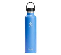 Hydro Flask - Standard Mouth - Botella de Agua 709 ml (24 oz) - Acero Inoxidable con Aislamiento al Vacío y Tapa a Prueba de Fugas y Revestimiento en Polvo - Standard Mouth - Cascade