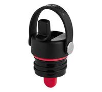 Hydro Flask - Tapón con Pajita Flex Hermético para Botellas de Agua de Acero Inoxidable Standard Mouth - Tapa Aislante Honeycomb para Hidratación - Apto para Lavavajillas - Black