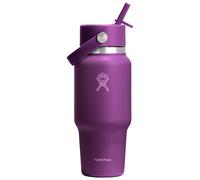 Hydro flask - Termos - 24 Oz Wide Flex Straw Travel Bottle Beachplum - Púrpura Púrpura one size