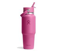 Botella térmica Hydro Flask Wide Flex Straw Travel Bottle 32 Oz Color: rosa