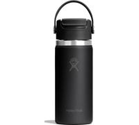 Hydro Flask - Travel Mug Flip Sip 473 ml (16 oz) | Acero inoxidable aislado con tapa Flip Sip antifugas - Mantiene bebidas calientes hasta 12 h y frías 24 h - Black