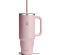 Hydro Flask - Travel Tumbler 1180 ml (40 oz) | Tapa con pajita y cierre a presión - Acero inoxidable - Aislamiento al vacío de doble pared - Antisalpicaduras - Trillium