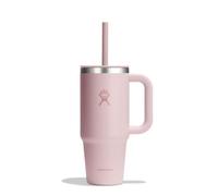 Hydro Flask - Travel Tumbler 710 ml (24 oz) | Tapa con pajita y cierre a presión - Acero inoxidable - Aislamiento al vacío de doble pared - Antisalpicaduras - Trillium