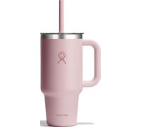 Hydro Flask - Travel Tumbler 946 ml (32 oz) | Tapa con pajita a presión - Acero inoxidable - Aislamiento al vacío de doble pared - Antisalpicaduras - Trillium