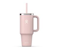 Hydro Flask - Travel Tumbler - Vaso de viaje 1180 ml (40 oz) con tapa de pajita presionable cerrable - Acero inoxidable - Aislamiento al vacío de doble pared - Tapa resistente a salpicaduras - Trillium