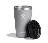 Hydro Flask - Tumbler - Vaso Térmico 473 ml (16 oz) con Tapa a Prueba de Derrames Cerrable - Acero Inoxidable de Doble Pared con Aislamiento al Vacío - Birch