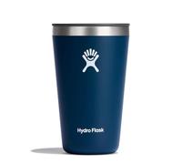 Hydro Flask - Tumbler - Vaso Térmico 473 ml (16 oz) con Tapa a Prueba de Derrames Cerrable - Acero Inoxidable de Doble Pared con Aislamiento al Vacío - Indigo