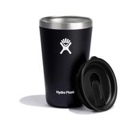 Hydro Flask - Tumbler - Vaso Térmico 473 ml (16 oz) con Tapa a Prueba de Derrames Cerrable - Acero Inoxidable de Doble Pared con Aislamiento al Vacío - Black