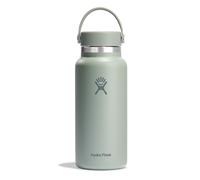 Hydro Flask - Wide Flex Cap 946 ml (32 oz) Botella - Acero inoxidable, a prueba de fugas - Aislada, 24 h fría y 12 h caliente - Agave