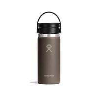 Hydro Flask - Wide Flex Sip Lid Coffee 473 ml (16 oz) - A prueba de fugas, aislada, compatible con portavasos - Mantiene las bebidas frías 24 h y calientes 12 h - Sandpiper
