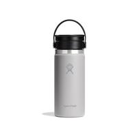 Hydro Flask - Wide Flex Sip Lid Coffee 473 ml (16 oz) | A prueba de fugas, aislado y compatible con portavasos - Frío 24 h y calor 12 h - Birch
