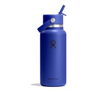 Hydro Flask Hydration Wide Flex Straw Cap Botella para beber 945 ml azul