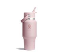 Hydro Flask Hydration Travel Bottle Flex Straw Cap Botella de agua 710 ml rosa