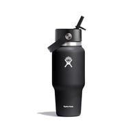 Hydro Flask Wide Flex Botella para beber 710 ml negro