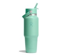 Hydro Flask Hydration Travel Bottle Flex Straw Cap Botella de agua 945 ml verde