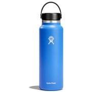 Hydro Flask - Wide Mouth - Botella de Agua 1180 ml (40 oz) - Acero Inoxidable con Aislamiento al Vacío y Tapa a Prueba de Fugas y Revestimiento en Polvo - Wide Mouth - Cascade