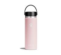 Hydro Flask - Wide Mouth - Botella de Agua 591 ml (20 oz) - Acero Inoxidable con Aislamiento al Vacío y Tapa a Prueba de Fugas y Revestimiento en Polvo - Wide Mouth - Cascade
