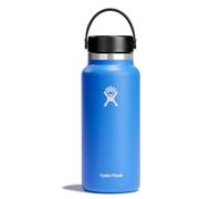 Hydro Flask - Wide Mouth - Botella de Agua 946 ml (32 oz) - Acero Inoxidable con Aislamiento al Vacío y Tapa a Prueba de Fugas y Revestimiento en Polvo - Wide Mouth - Cascade