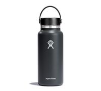 Hydro Flask - Wide Mouth - Botella de Agua 946 ml (32 oz) - Acero Inoxidable con Aislamiento al Vacío y Tapa a Prueba de Fugas y Revestimiento en Polvo - Wide Mouth - Stone