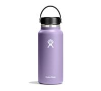 HYDRO FLASK - Wide Mouth - Botella de Agua 946 ml (32 oz) - Acero Inoxidable con Aislamiento al Vacío y Tapa a Prueba de Fugas y Revestimiento en Polvo - Wide Mouth - Moonshadow