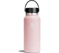 Hydro Flask - Wide Mouth - Botella de Agua 946 ml (32 oz) - Acero Inoxidable con Aislamiento al Vacío y Tapa a Prueba de Fugas y Revestimiento en Polvo - Wide Mouth - Trillium