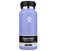 Hydro Flask - Wide Mouth - Botella de Agua 946 ml (32 oz) - Acero Inoxidable con Aislamiento al Vacío y Tapa a Prueba de Fugas y Revestimiento en Polvo - Wide Mouth - Lupine