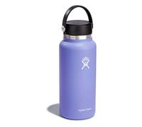 Hydro Flask - Wide Mouth - Botella de Agua 946 ml (32 oz) - Acero Inoxidable con Aislamiento al Vacío y Tapa a Prueba de Fugas y Revestimiento en Polvo - Wide Mouth - Lupine