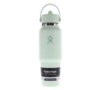 Hydro Flask 32oz Wide Mouth Travel Bottle Flex Straw Cap 946ml Botella térmica One Size Verde claro