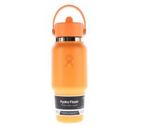 Hydro Flask Wide Mouth Travel Flex Straw Cap 710ml Botella térmica Talla única Naranja