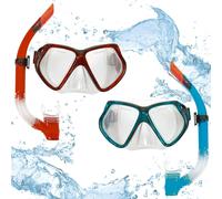HYDRO-PRO™ Snorkel Set Combo Rojo