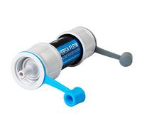 HydroBlu Versa Flow Light-Weight Water Filter System - Hollow Fiber Inline Gold Straw Filter for Survivor and Emergency Filtration by