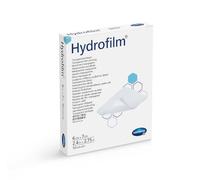 Hydrofilm, Apósito Autoadhesivo; Impermeable; Resistente al Agua; Protección a la Penetración Bacteriana; Adhesivo Hipoalergénico; Retirada sin Dolor; No deja Residuos; 10 Apósitos; 6 x 7 cm