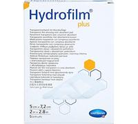 Hydrofilm Plus Transparentverband 5 x 7,2 cm, 5 pzas Vendajes para las heridas