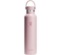Hydro Flask Botella de Agua 709 ml 24 oz - Acero Inoxidable con Aislamiento al Vacío y Tapa a Prueba de Fugas y Revestimiento en Polvo - Standard Mouth - Trillium, 709ml (24oz)
