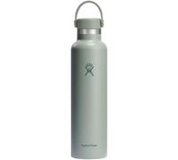 Hydro Flask Botella de Agua 709 ml 24 oz - Acero Inoxidable con Aislamiento al Vacío y Tapa a Prueba de Fugas y Revestimiento en Polvo - Standard Mouth - Agave, 709ml (24oz)