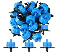 Hydrogarden Micro-Drip gotero Lineal 8 l/h, Regula presión: Gotero Final Plantas Individuales con macetas de Diferentes Alturas, evacuación del Agua Constante de 0,5 a 4 Bar