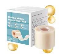 Hydrokolloid Rolle - 5 Meter Hydrokolloidverband, Hydrokolloidrolle, Wundpflege Schneidbares Tape Für Gesicht Körper Brandwunden Alltag Gym Training Reisen Outdoor Aktivitäten
