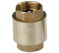 HYDROLAND Válvula de Retención de Aleta Oscilante de 1", Válvula de Retención de Latón de 1 Pulgada para Calefacción Central de Agua, Latón, 1 pieza