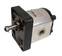 HYDROMOT Bomba hidráulica, bomba de engranajes, BG 1, brida europea, conexión roscada, eje 1:8, volumen de deglución de 1 a 7,9 cm³/U, rotación derecha tamaño 7 cc
