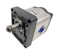 Hydromot - Bomba hidráulica, bomba de engranajes con giro a la derecha; conjunto 2 BG2; volumen de sorbo 4 a 27,9 cm³/U; versión europea; tamaño 16 cc