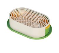 Hydroponic Cat Grass Tray - Soil-Free Planting Container, Cat Grass Growing Box for Sprouting, Soilless Germination Kit, Double Layer Planter with Filter Mesh, Feline Health Supply for Nourishing