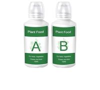 Hydroponic Plant Food - 100ML per bottle Hydroponics Nutrients | multifunctional Plant Food A & B Hydroponics Supplies | Seed Pods Kit For Hydroponic Growing System used to boost vegetable quality