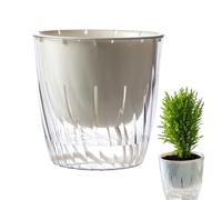 Hydroponic Plant Pots - Auto Water Absorbing Hydroponic Plants Pot,Clear Planter Desktop Decoration for Indoor & Outdoor Garden Home Plants and Flowers