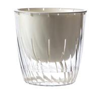 Hydroponic Plant Pots, Self-Watering Propagation Stations, Clear Glass Vase, 4.33x4.53 Inches Desktop Flowerpot Growing, Ideal for Home, Kitchen and Decor Use, Transparent