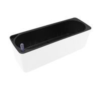 Hydroponic Pot - Self-Watering Indoor Planter, Flowerpot for Table with Efficient Water Reservoir, Ideal for Living Room Balcony Patio Windowsill Entrance Home Gardening Vacation Travel Plant Care