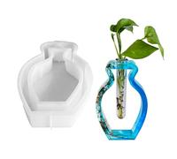 Hydroponic Vase Mold, Station Silicone Mold, Durable Resin Molds, Making Hydroponics Flower Holders, Propagation Stands, Epoxy Moulds for Indoor Plant Display and Home Decor Crafting