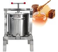 Hydropress - Prensa manual de vino de frutas para sidra y zumo, extractor de jugo de acero inoxidable para manzanas, uvas y otras frutas, ideal para elaboración casera